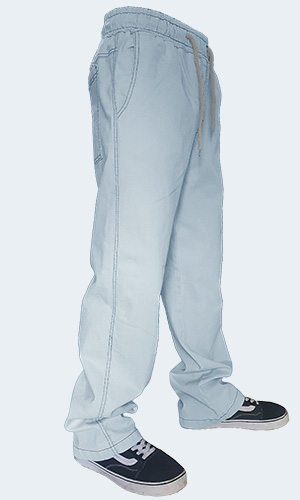 Calça Masculina - balao Sarja - calça larga