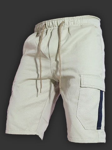 Calça Masculina - Cargo Sarja - preto