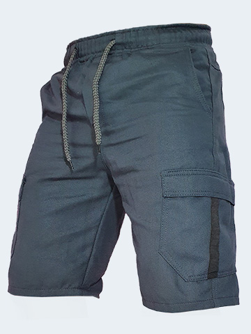 Calça Masculina - Cargo Sarja - preto