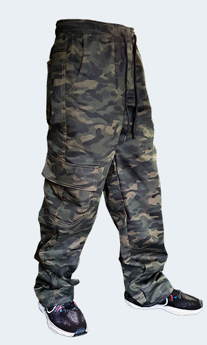 Calça Masculina - Cargo Sarja - Camuflado