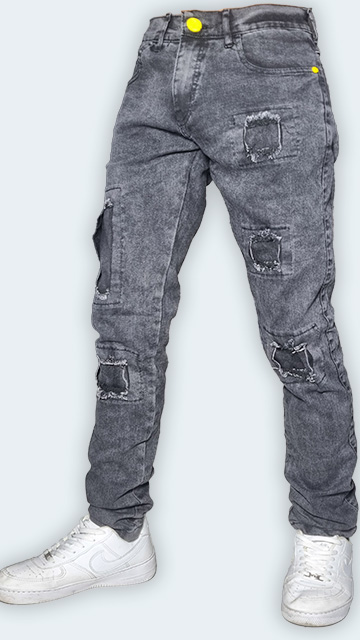 Calça Masculina - balao Sarja - calça larga