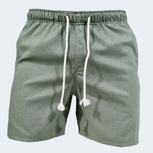 Calça Masculina - Cargo Sarja - Gelo Off